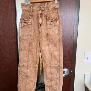 Urban brown cargo jeans